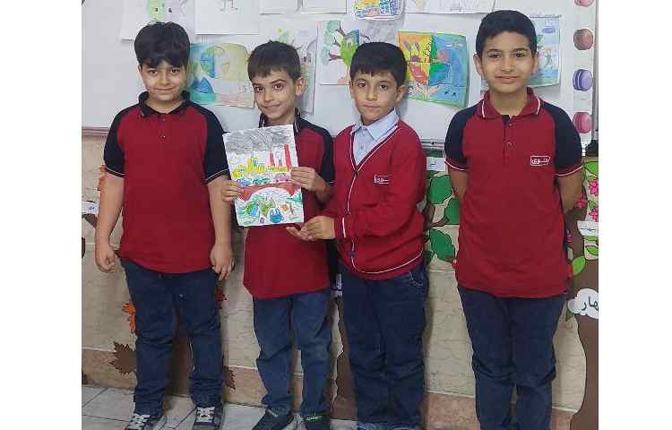 برگزاری نمایشگاه کلاسی با عنوان تلفیق هنر و علوم 1