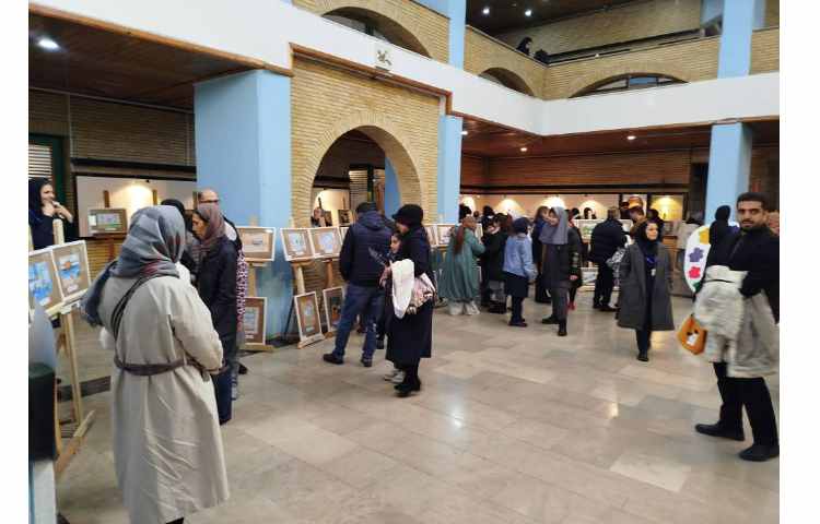 برگزاری نملیشگاه نقاشی از آثار منتخب کل شعب علوی 0