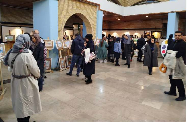 برگزاری نملیشگاه نقاشی از آثار منتخب کل شعب علوی 11