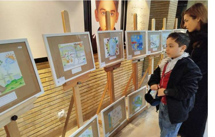 برگزاری نملیشگاه نقاشی از آثار منتخب کل شعب علوی 12