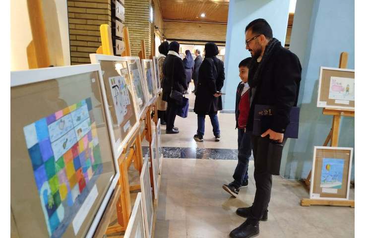 برگزاری نملیشگاه نقاشی از آثار منتخب کل شعب علوی 16