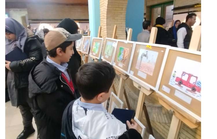 برگزاری نملیشگاه نقاشی از آثار منتخب کل شعب علوی 5