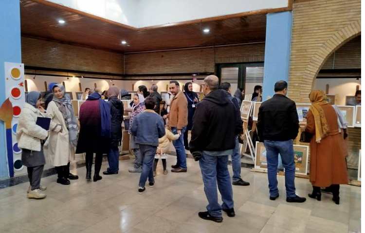 برگزاری نملیشگاه نقاشی از آثار منتخب کل شعب علوی 9