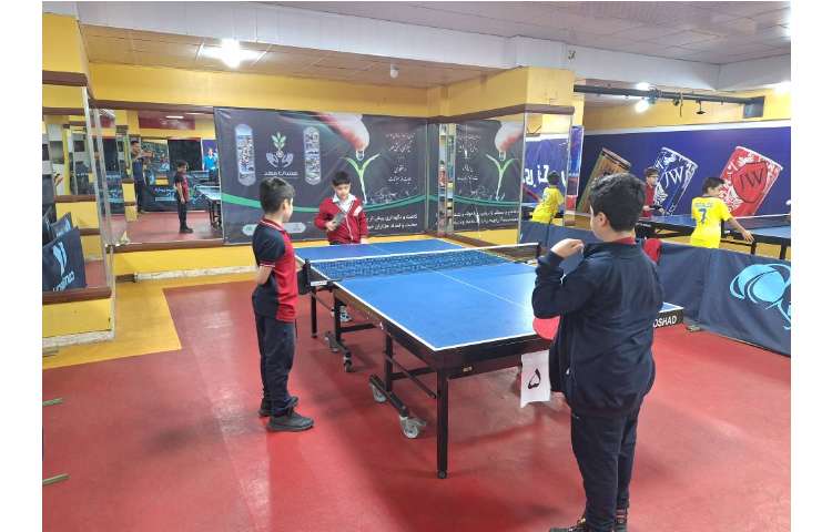 برگزاری ورزش تنیس کلاس پنجم 2 1