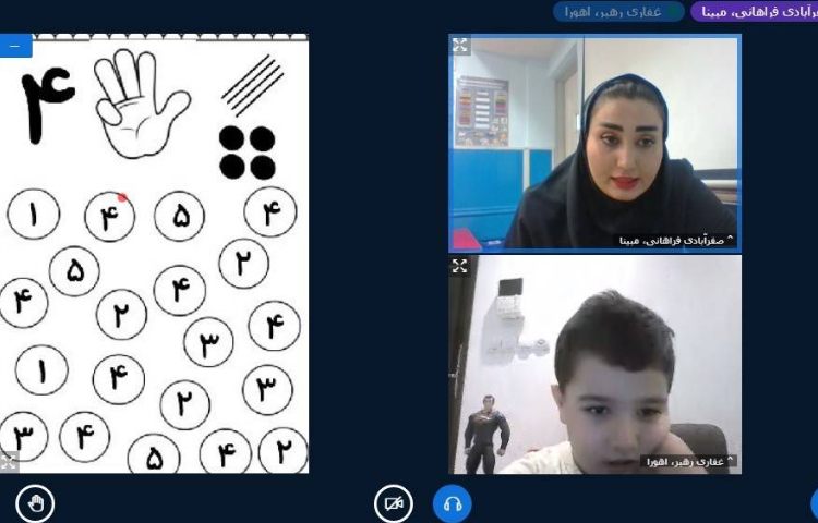 :برگزاری و پشتیبانی کلاس های آنلاین با با حضور پسرهای پر انرژی علوی 6