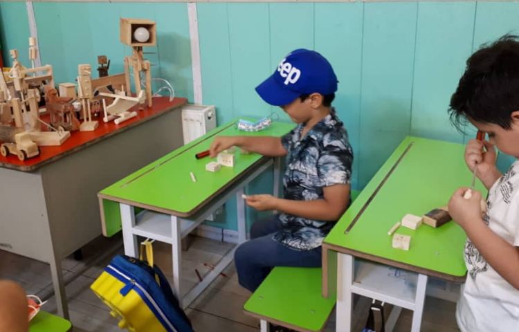 برگزاری کارگاه نجاری تابستانی ویژه دانش آموزان اول تا ششم 1