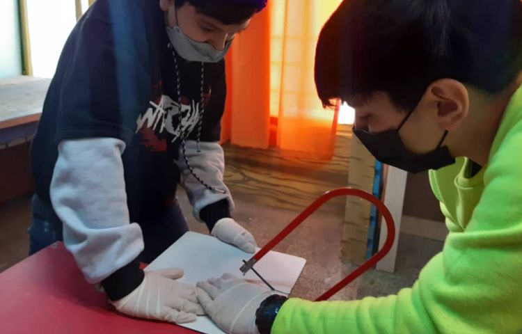 برگزاری کارگاه و فناوری پایه ششم