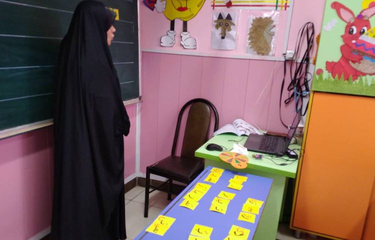 :برگزاری کلاسهای آنلاین با حضور پسرهای عزیز و معلمان خلاق 8