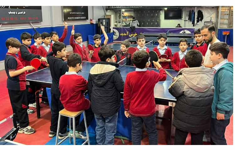 برگزاری کلاس آموزش پینگ پنگ 1