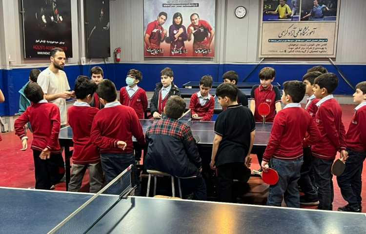 برگزاری کلاس آموزش پینگ پنگ 2