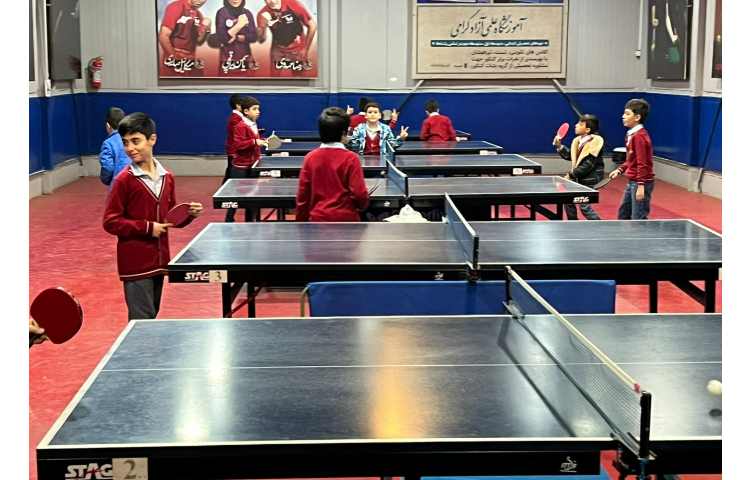 برگزاری کلاس آموزش پینگ پنگ 2