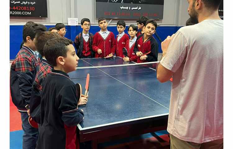برگزاری کلاس آموزش پینگ پنگ 3