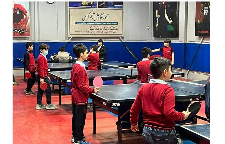 برگزاری کلاس آموزش پینگ پنگ 4