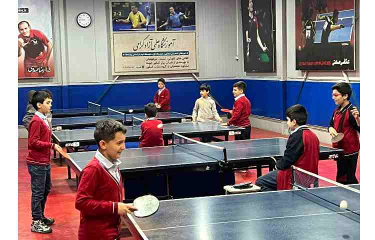 برگزاری کلاس آموزش پینگ پنگ 6