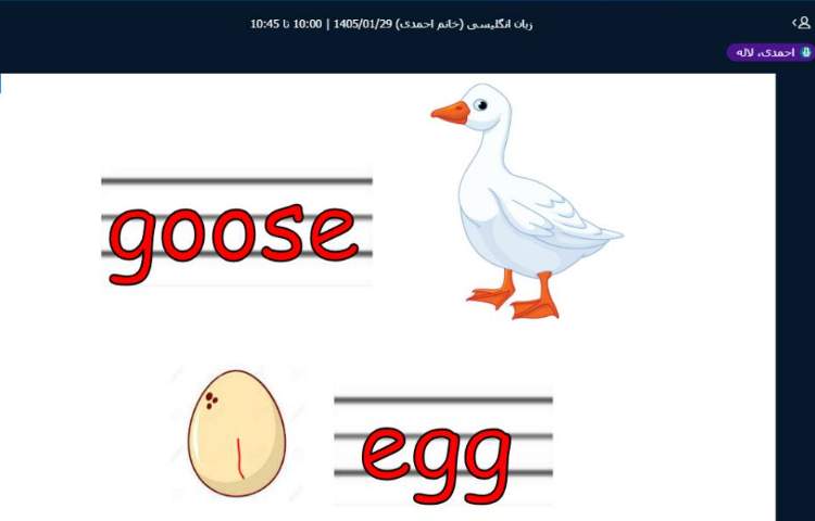 برگزاری کلاس آنلاین زبان انگلیسی 12