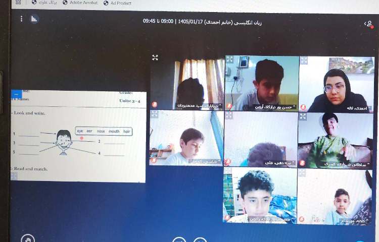 برگزاری کلاس آنلاین زبان انگلیسی 14