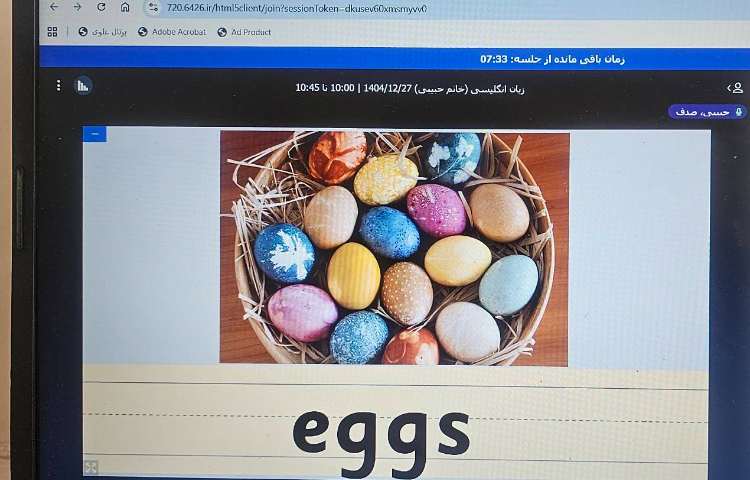 برگزاری کلاس آنلاین زبان انگلیسی 23