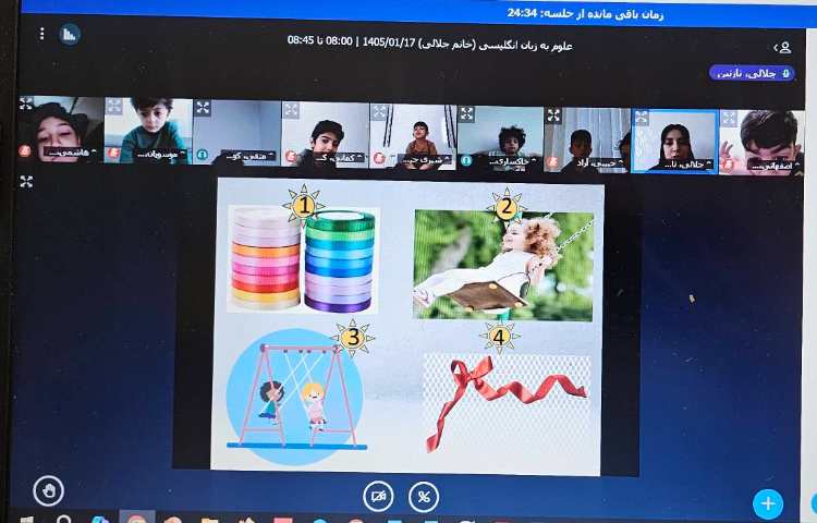 برگزاری کلاس آنلاین زبان انگلیسی 4