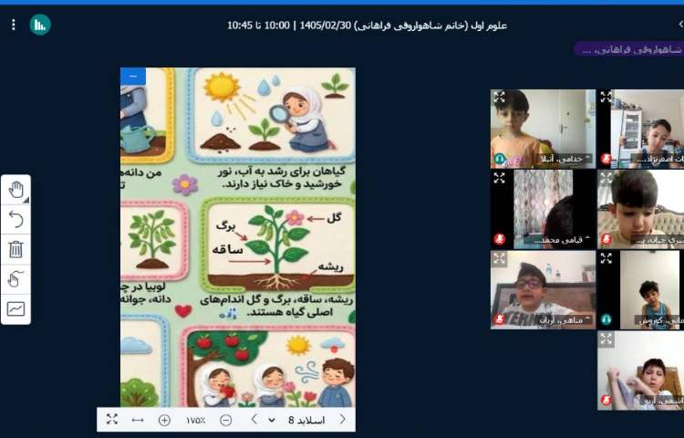 برگزاری کلاس آنلاین 1