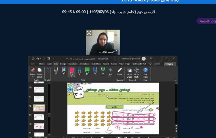 برگزاری کلاس آنلاین 12