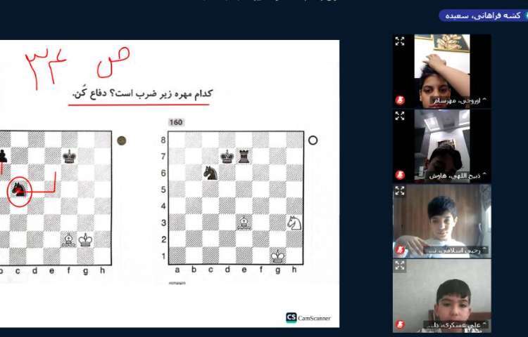 برگزاری کلاس آنلاین 13