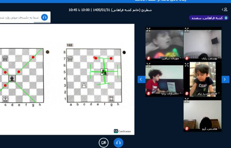 برگزاری کلاس آنلاین 13