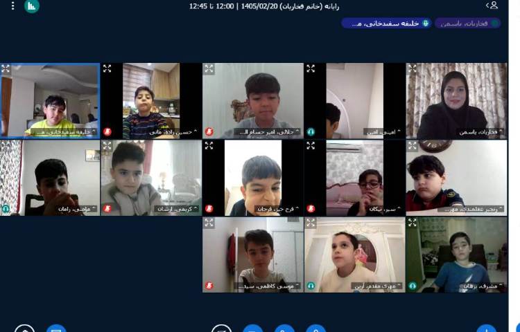 برگزاری کلاس آنلاین 13