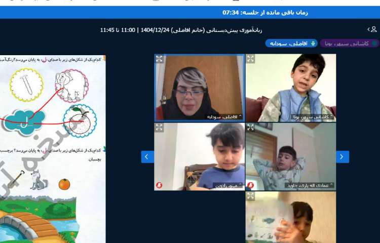 برگزاری کلاس آنلاین 14