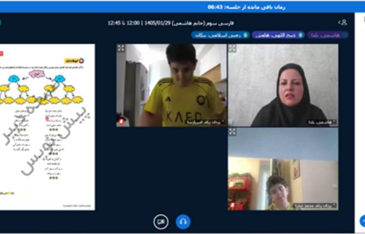 برگزاری کلاس آنلاین 14