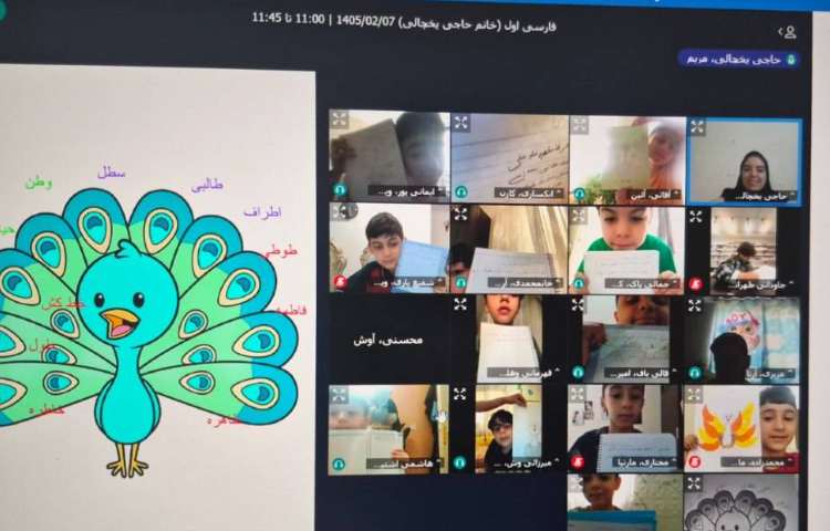 برگزاری کلاس آنلاین 14
