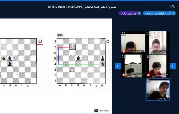 برگزاری کلاس آنلاین 14