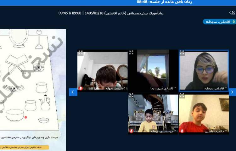 برگزاری کلاس آنلاین 15
