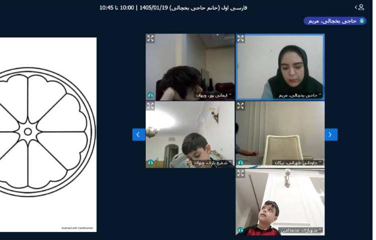 برگزاری کلاس آنلاین 16