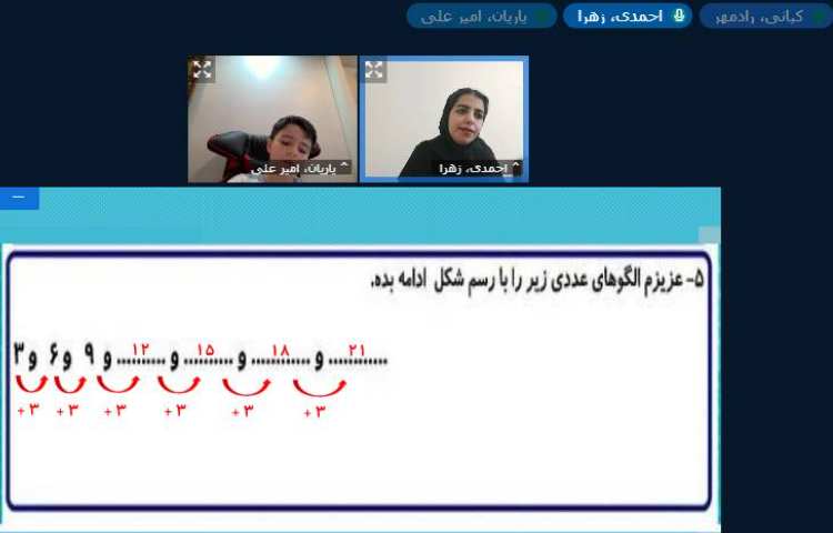 برگزاری کلاس آنلاین 16