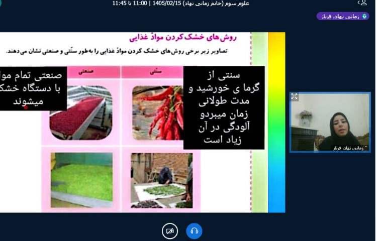 برگزاری کلاس آنلاین 17