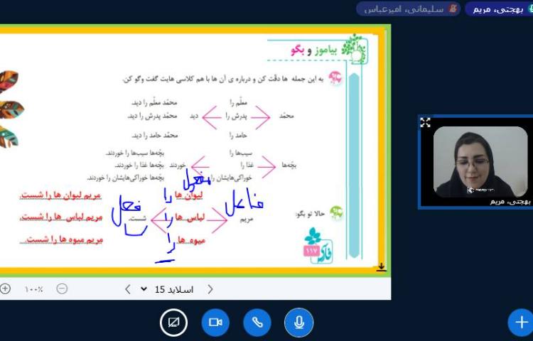 برگزاری کلاس آنلاین 18