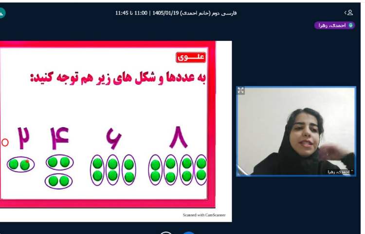 برگزاری کلاس آنلاین 2