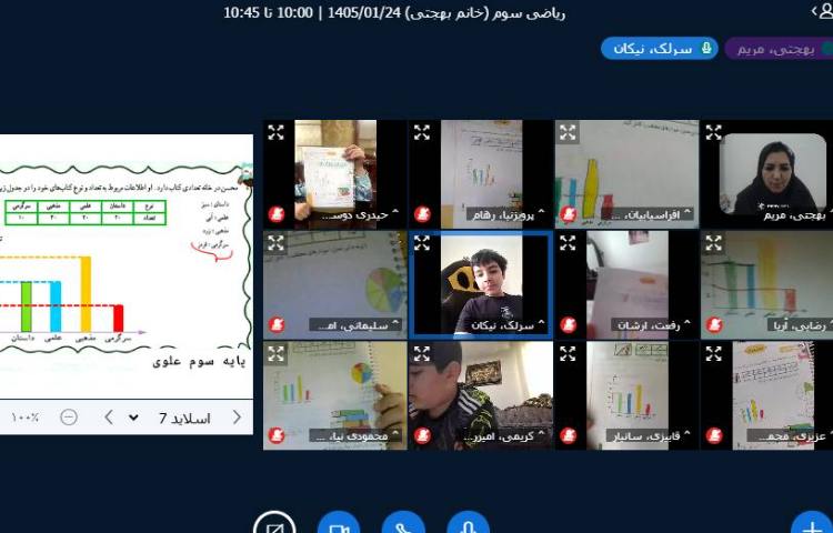 برگزاری کلاس آنلاین 2