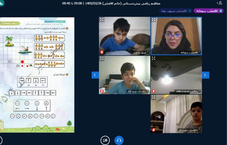 برگزاری کلاس آنلاین 2