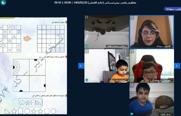 برگزاری کلاس آنلاین 2