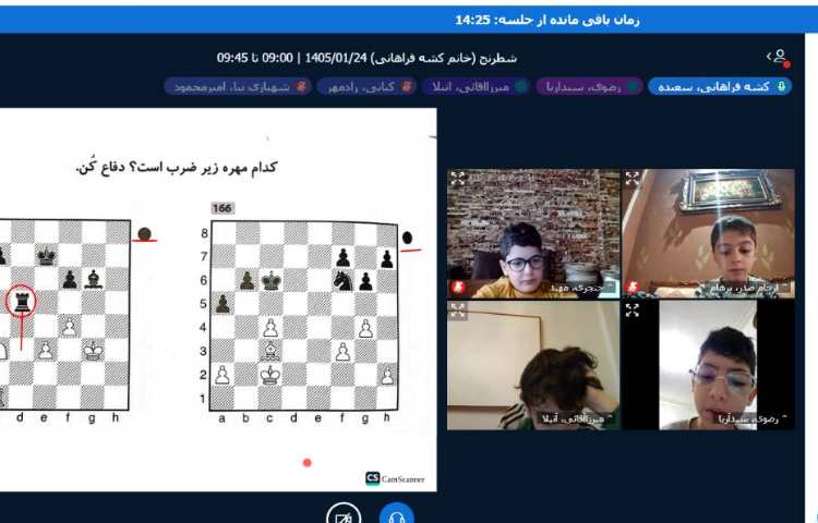 برگزاری کلاس آنلاین 20