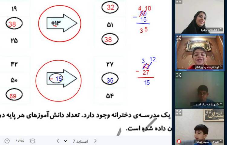 برگزاری کلاس آنلاین 20