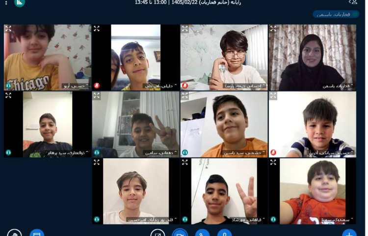 برگزاری کلاس آنلاین 21