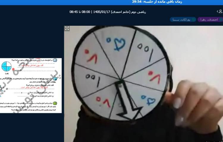 برگزاری کلاس آنلاین 22