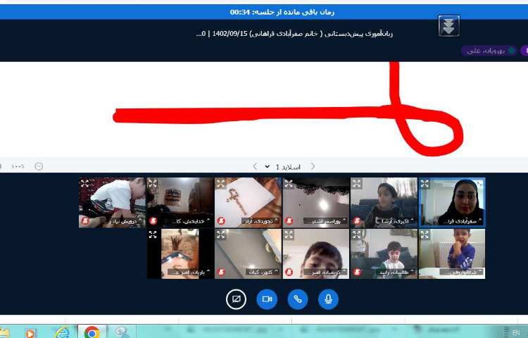 برگزاری کلاس آنلاین 24