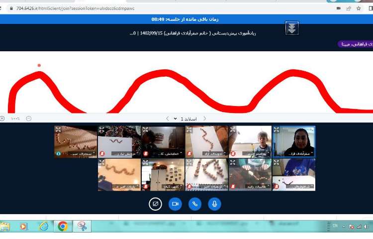 برگزاری کلاس آنلاین 25