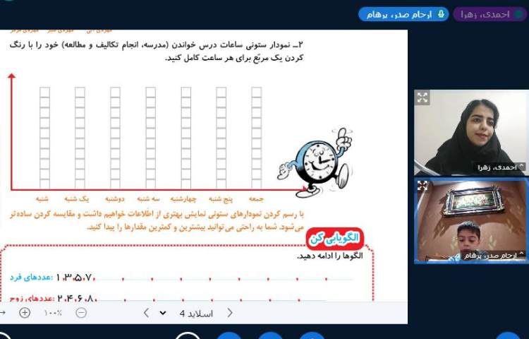 برگزاری کلاس آنلاین 29