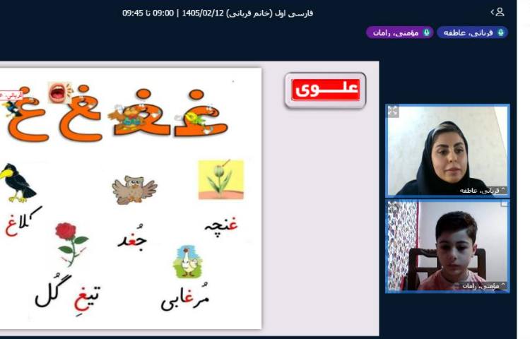 برگزاری کلاس آنلاین 30