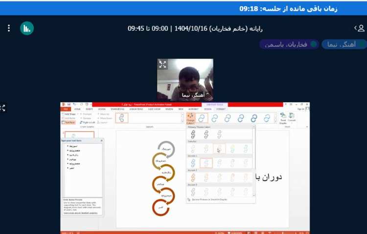 برگزاری کلاس آنلاین 5