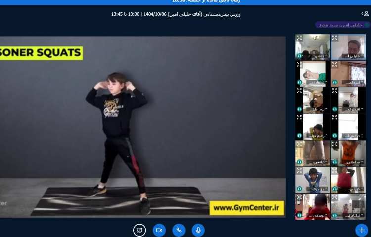 برگزاری کلاس آنلاین 6